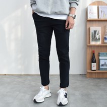 뉴에스지 OJ 양기모 베이직 슬림 밴딩 팬츠