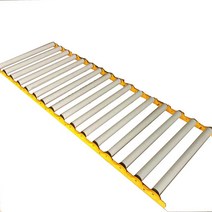 롤러카페트 컨베어 상업용 컨베이어 벨트 택배 상하차, 직경 40회색 길이 맞춤 제작 가능