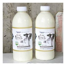 [영인팜] 신선한 원유로 만드는 베따르망 수제 요쿠르트 1000ml x 2병, 상세 설명 참조