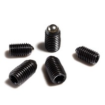 볼플런저 연결 너트 블랙 그레이드 스틸 육각 소켓 알렌 스프링 볼 플런저 그럽 볼트, m6x12