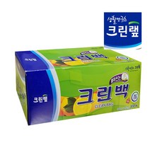 크린랩 뽑아쓰는 크린백 30cmX40cm 대형 300매 1입