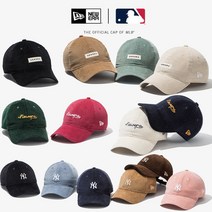 뉴에라 [BEST] 15종 택1 미니로고 코듀로이 볼캡 모자, 없음