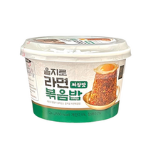 을지로라면볶음밥 짜장맛 즉석용기컵134g x 1개