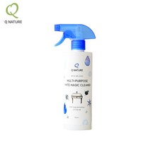 큐네이처 화이트 파워 크리너 500ml 다목적세정세제 스프레이형태 가전제품 타일 상크대 가스렌지 찌든때, 1개