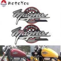 연료 가스 탱크 엠블럼 배지 데칼 사이드 스티커 w glue for honda magna v-four v25 v30 v42 v45 v65 vt250 vf500 vf700 vf750