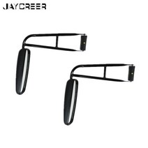 포크리프트 전동 충전기 플러그 지게차 휠 로더 굴착기 트랙터용 jaycreer 사이드 미러, 없음