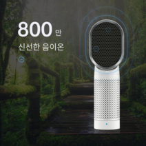 포름알데히드 독일 베스트 초강력 소형 공기청정기, 탁상용 그레이 교체용 필터 1개