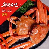 [착한수산] 선주직송 신선한 활홍게 400~550g급 대사이즈 준박달홍게 5kg내외