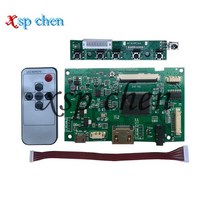 디스플레이 미니디스플레이 7인치 HD LCD 디스플레이 화면 모니터 드라이버 보드 제어 HDMI 호환 VGA AV, 03 Driver B