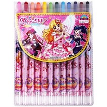 보성 아이엠스타 색연필 12색.샤프식(돌돌이)/1갑(12개) (계산기/크레용/클립보드/가위/연필/크레파스/문방구/연필깎이/문구사이트/미술놀이/매트 추천), 상세페이지 참조