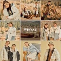 후아유 공용 리버서블 후드 웜업 WHJJC4T01U