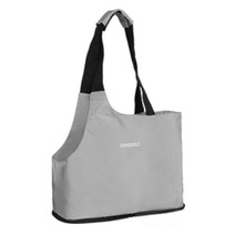 강아지포대기 슬링백 산책용가방 애견업기 중형견 닥스훈트이동가방 새끼 휴대용 고양이 외출, 문 섀도우 그레이, L-대형