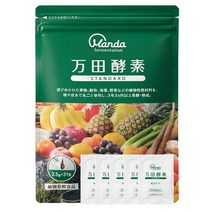 [공식]만다 효소 STANDERD 스탠다드 페이스트 타입 분포 77.5g (2.5g×31포) + 스탠다드 알갱이 타입 5포 세트(페이스트)