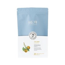 쌍계명차 파우치 지리산 돌배차 티백, 2.5g, 20개입