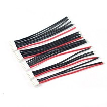 빠데리충전 무선충전 배터리방전 1PCS 10CM 2S 3S 4s 5s 6S 7S 8S 9S 10S1P 밸런스 충전기 케이블 22 AWG, 08 9S
