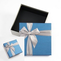 선물상자 21X21CM 블루 생일선물포장 선물종이박스 선물포장용기 이벤트선물상자 예쁜선물박스 선물박스제작 선물용박스 기프트박스 선물포장박스