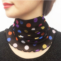 날라리언니 2228 넥워머스카프 스카프 워머넥 쉬폰스카프 자외선차단 쿨토시 두건스카프