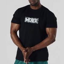 HDEX 카모플라주 프린팅 머슬핏 반팔티 2 color