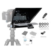 Feelworld-TP2 휴대용 미니 텔레프롬프터 전화 DSLR 녹화 라이브 방송 모바일 비디오 촬영 리모콘 포함, CHINA_standard verson