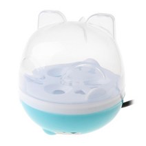 계란 찜기 회전기 구운 기계 맥반석 단호박 굽는 전기 하드 삶은 밥솥 휴대용 빠른 기선, 파란색