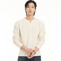 데이블랙 남성용 브이 트임 긴 팔 티셔츠 DBL001101081
