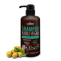 CHOBS 버블비건 샴푸 500ml