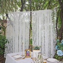 거실레이스커튼 레이스커튼 1 pc 솔리드 화이트 창 발코니 침실 현대 tulle voile organza 패브릭