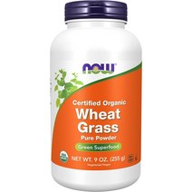 나우푸드 위트 그래스 밀싹 파우더 255g NOW Wheat Grass Powder, 1팩