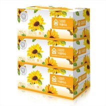 숨 미용티슈 200매 3개입 각티슈 화장지 천연펄프 2겹, 1팩