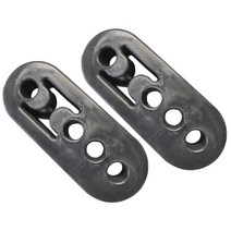 2pcs 자동차 고무 배기 꼬리 파이프 4 구멍 머플러 마운트 브래킷 행거 절연체