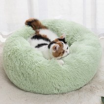 나다샵 솜사탕 애견 마약 방석 40cm 애견 방석 쿠션 사계절, 40cm_인디핑크