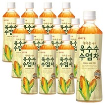 롯데 옥수수수염차 500ml 12PET, 본상품선택, 본상품선택