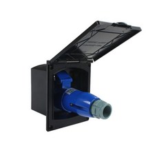 카라반트레일러 RV 캠핑카 220V240V 16A 외부 플러시 후크 업 방수 플러그 소켓 액세서리 캠핑 트레일러 밴 전원 인터페이스 166711, Socket and Plug