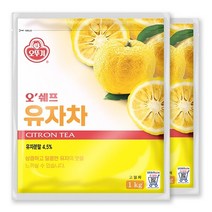오뚜기 [오뚜기] 오쉐프 유자차 (1kg) x 2봉, 1000g