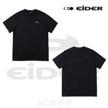 아이더 [매장정품] 한여름 최고의 소재!! (POP 와플) 남성 베이직 라운드 티셔츠 [DMM23296/Black(Z1)][NC불광]