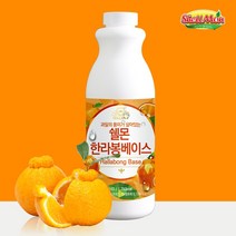쉘몬 한라봉 농축액 1kg 에이드 원액 베이스, 한라봉농축액 1kg