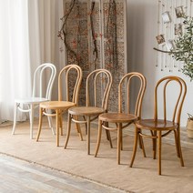 비엔나 토넷 체어 PAGED THONET No14 곡목 비스트로 스타벅스 윈저 의자, 02.원목 등나무 매트