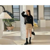 [리리앤코] 리다빈 레터링 패치 맨투맨