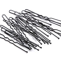 HAIR 올림머리 똥머리 업스타일 U핀 실핀 6cm 100ea