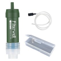 Personal Water Filter Straw Filtration System Purifier Camping Survival Purifying Device Drinking fo