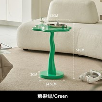 사이드 테이블 북유럽 럭셔리 티 빈티지 거실 침실 티테이블 티 찻상 거실테이블, 차림새, 초록