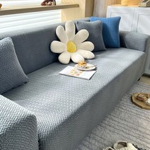 세련된 두꺼운 탄성 소파 커버 전체 가방 미끄럼 방지 Guifei 팔걸이 쿠션 유니버설 1/2/3/4 인용, 13 다크 그레이_01 S (90-140cm)