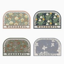 해핀 규조토 발매트 스타일 빨아쓰는 세척 소프트 욕실 화장..., 단품