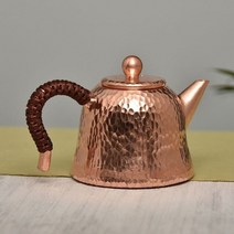 구리냄비 빈티지 손으로 만든 구리 냄비 차 만들기 작은 주전자 순수한 ​​붉은 구리, a
