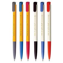 [문구조아] 자바 e 오피스 볼펜 필기구 24입 1.0mm 파랑, 6개