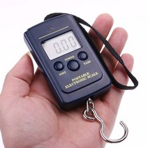 계량저울 디지털 휴대용 미니 여행 가방 저울 걸이형 후크 주방 도구 전자 무게 균형, [04] 40kg