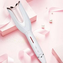 keka 자동 스타일러 고데기 머리 4단계 온도 조절 식물 아로마 코팅 화상 방지 가정용 새해 선물, 화이트, keka-4003