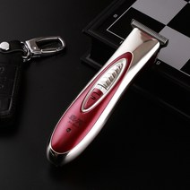 96v1 유두압정 각인 조각 전기압정 전문 미용실 0 커터 이발신기 면도, 레드