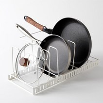한샘(생활) [한샘] SOK 모던 확장형 후라이팬 정리대 거치대 수납 보관 주방 정리, 선택완료