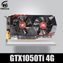 [해외]VEINEDA 그래픽 카드 GTX1050Ti GPU 4GB DDR5 PCI-E, 협력사